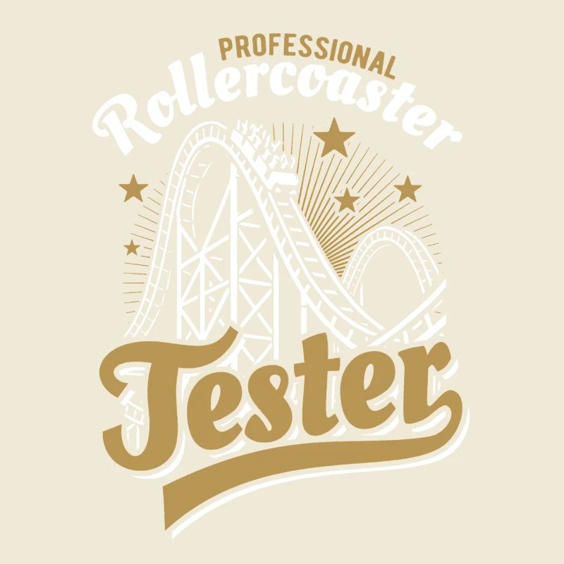 Professional roller coaster tester