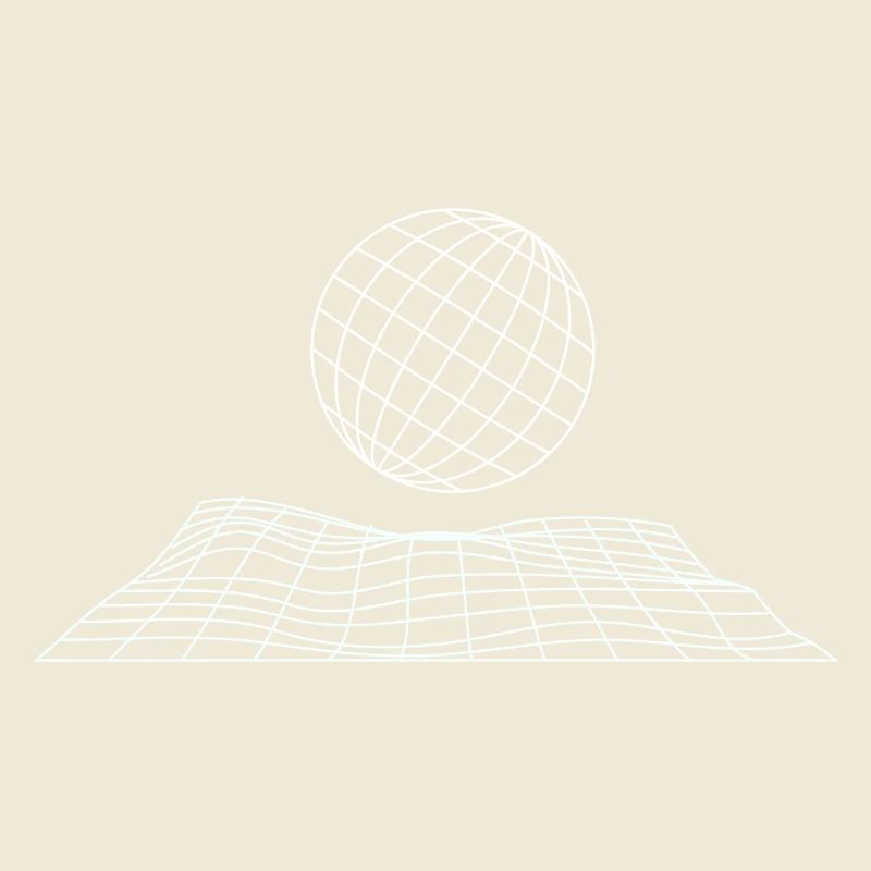 Futuristic Grid Globe Design