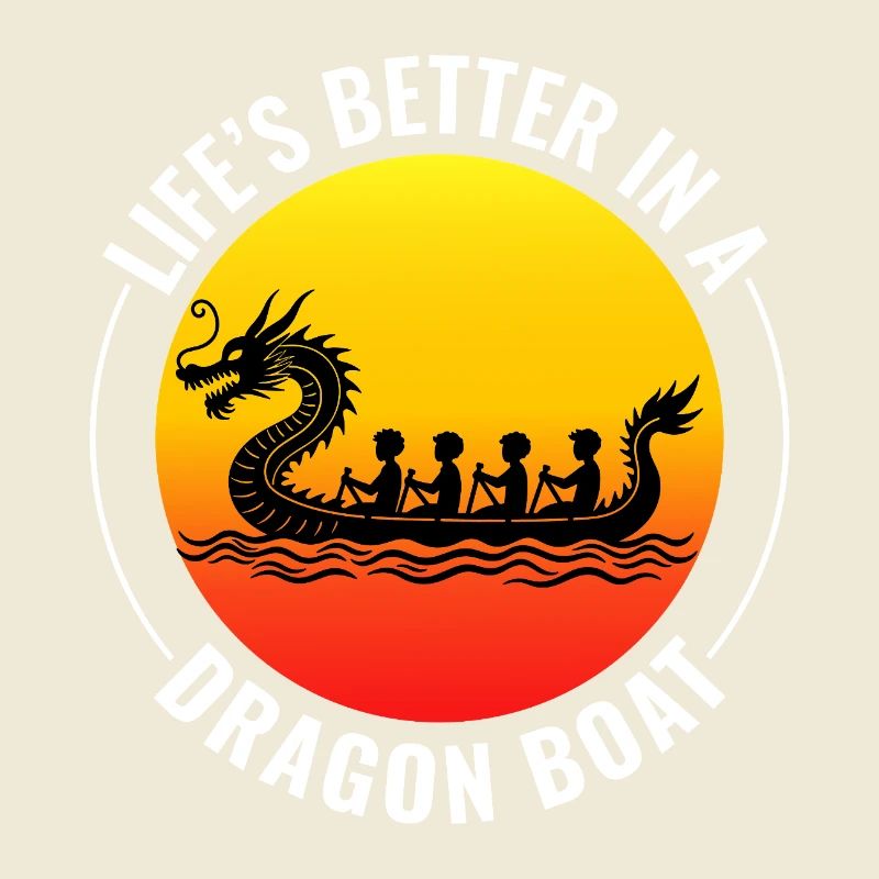 Équipage de course de bateaux-dragons
