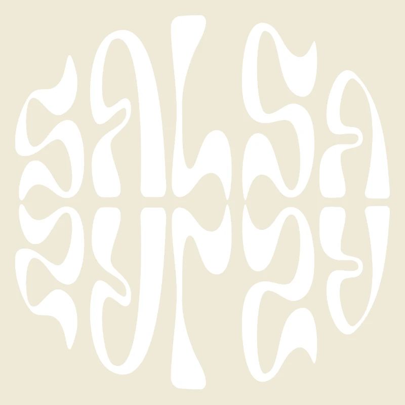 Salsa Pulse Circular Typography