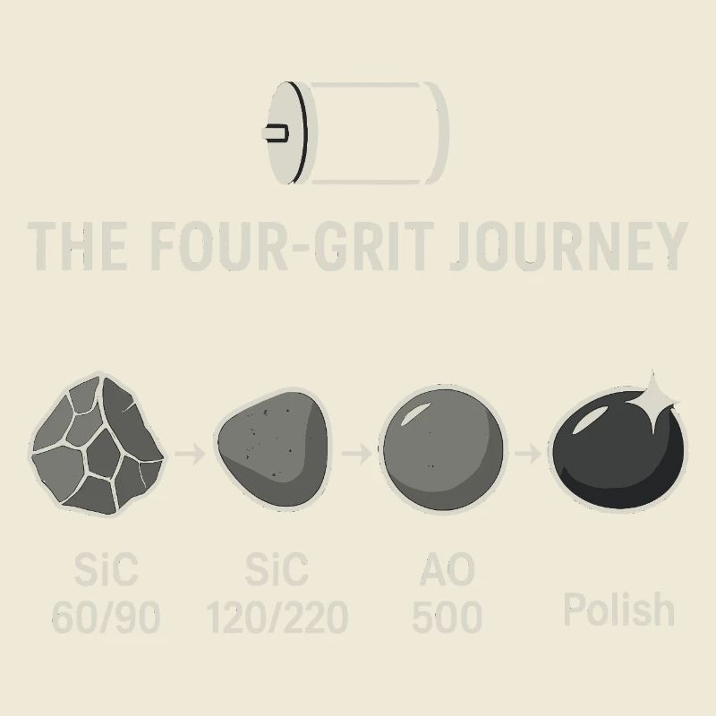 The four-step grinding process