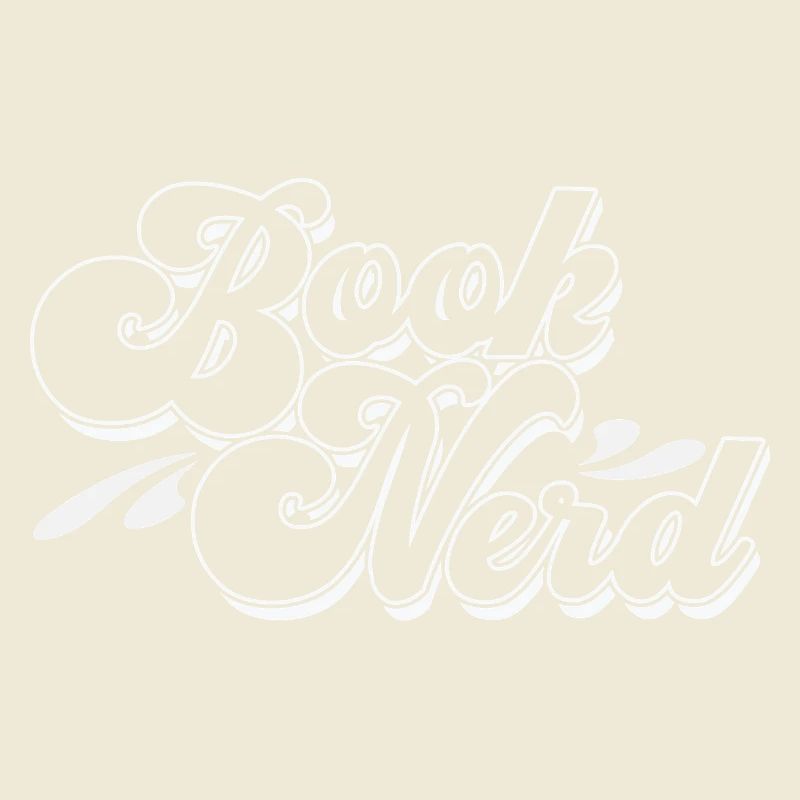 Brook Nerd Script Logo