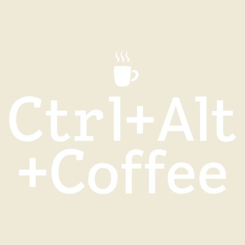 Kaffee-Pausa Ctrl-Alt-Caffè