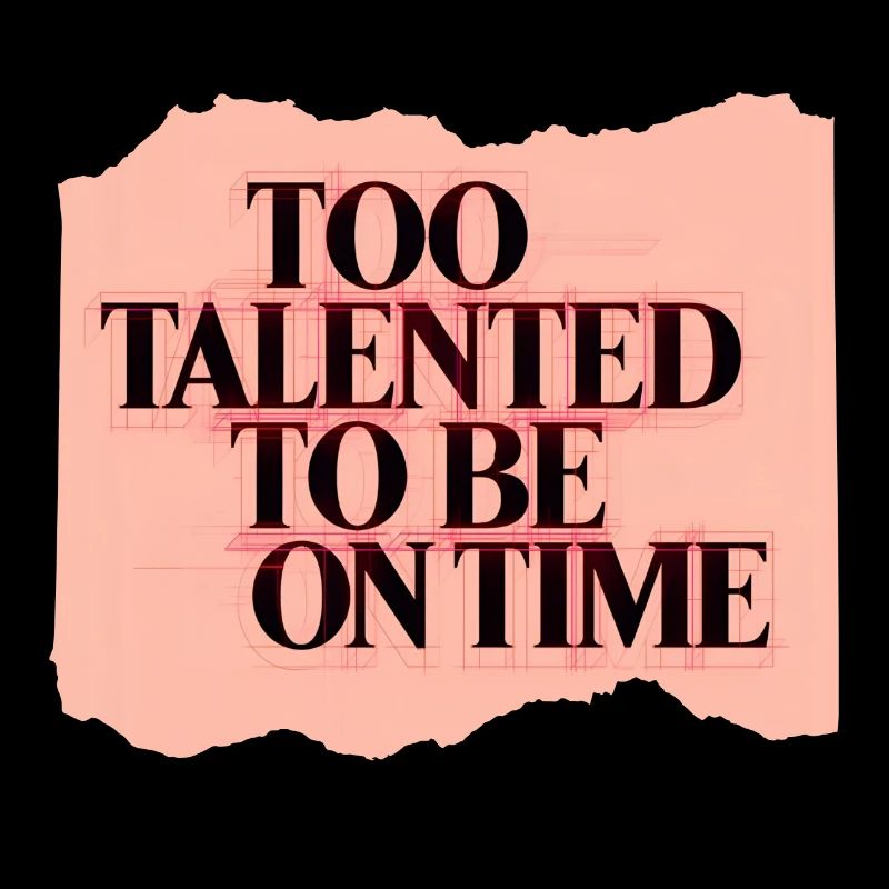 Too Talented To Be On Time