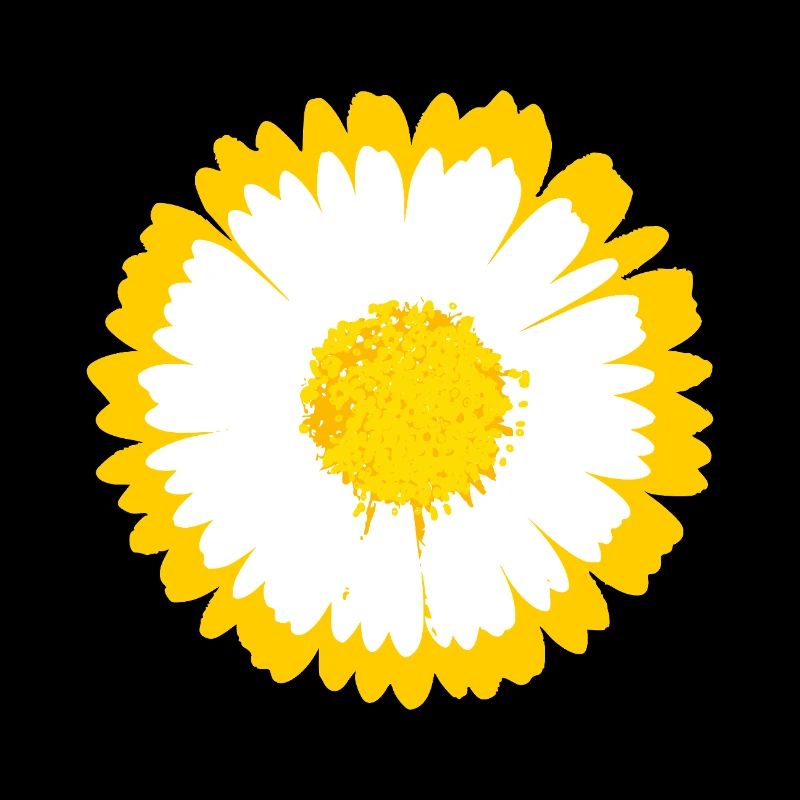 Daisy Sunburst Grafik