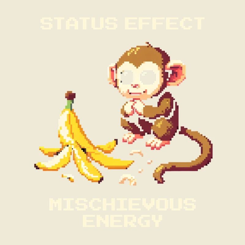 Status Effect: Mischievous Energy | Monkey joke