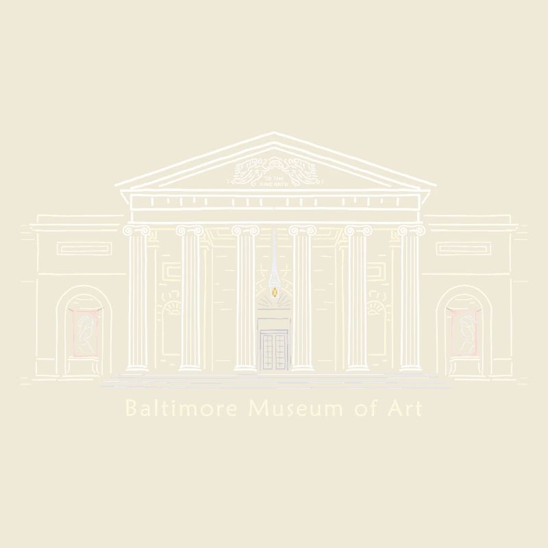 Musée d’art de Baltimore, dessin à la main, États-Unis