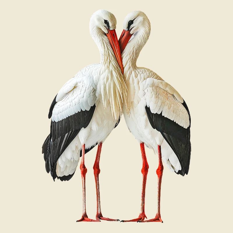 La cigogne de Whitestork