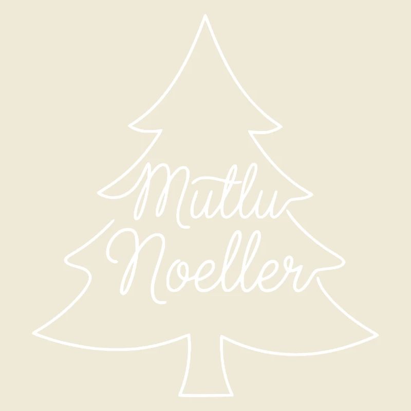 Conception du sapin de Noël de Mutlu Noeller