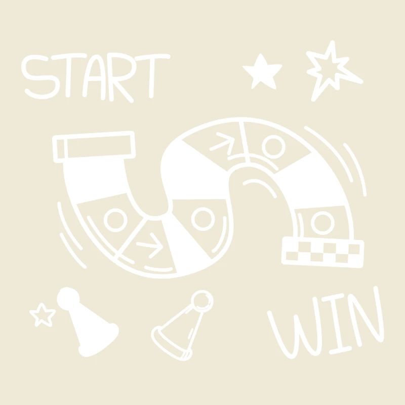 Start Gewinn Arcade Brettspiel
