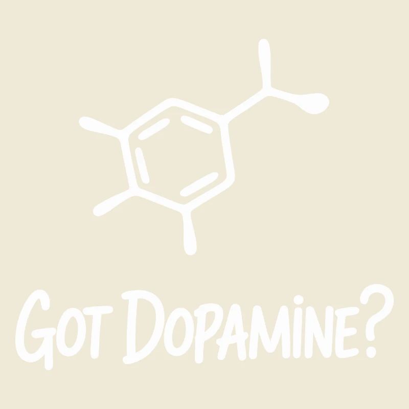 Dopamine Molecule Tee