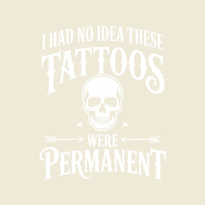 Citation du crâne de Permanent Tattoos