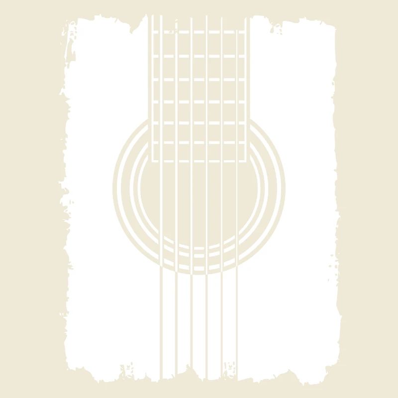 Style graffiti d’affiche de guitare