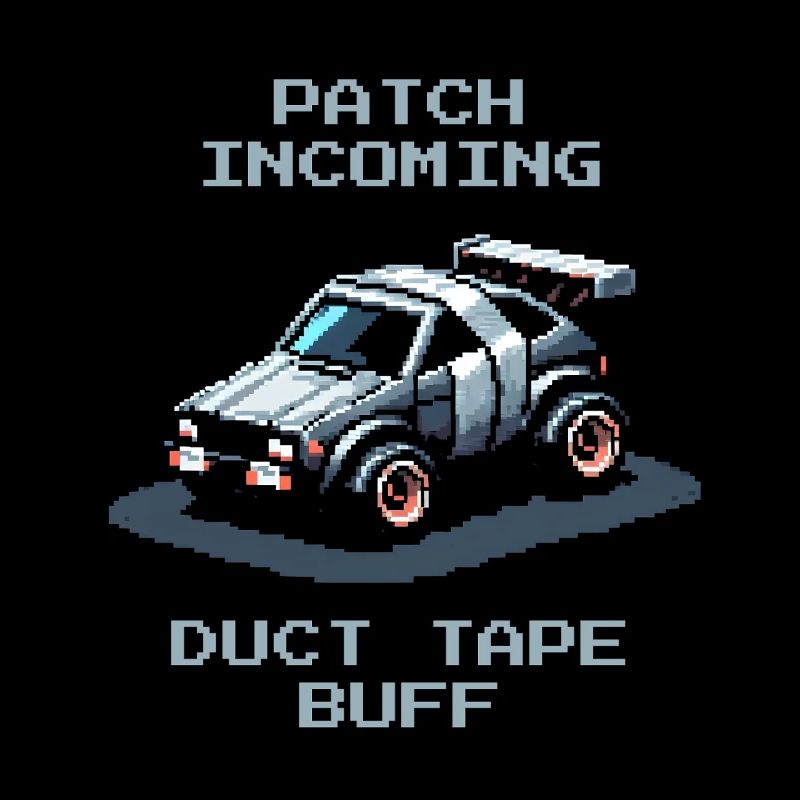 Patch : ruban adhésif | Humour des voitures RC