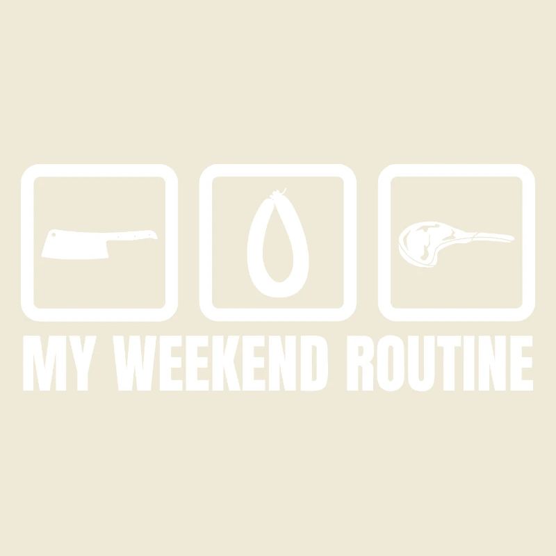Routine du week-end chez le boucher