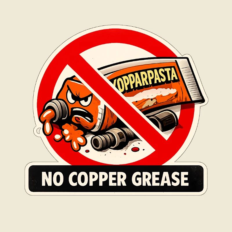 No copper paste