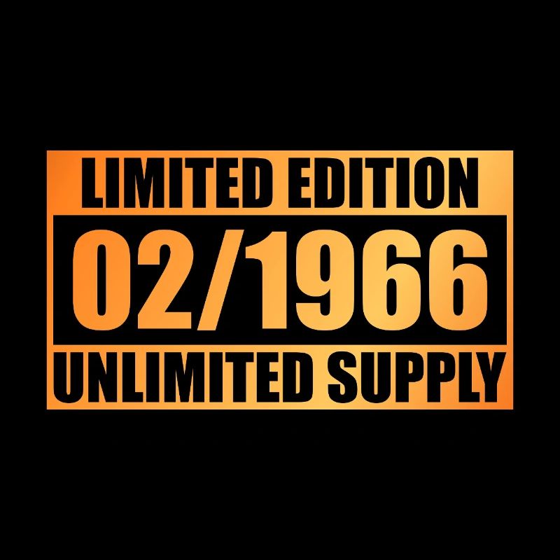 60e anniversaire édition limitée - ꝏ Approvisionnement 02/1966