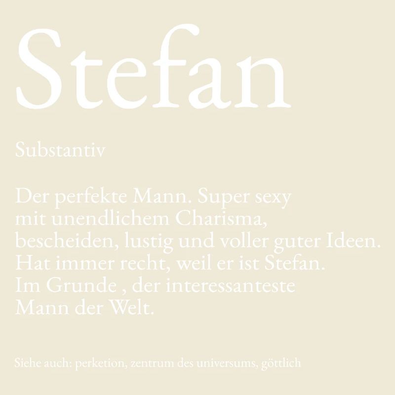 Stefan Dictionary Explanation First name Stefan