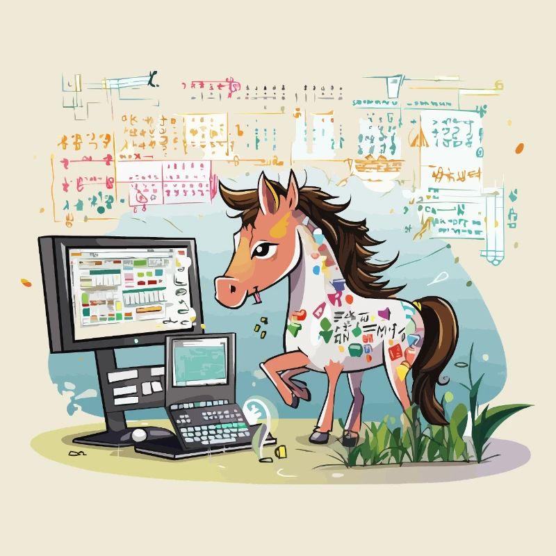 Digital Graffiti Pony