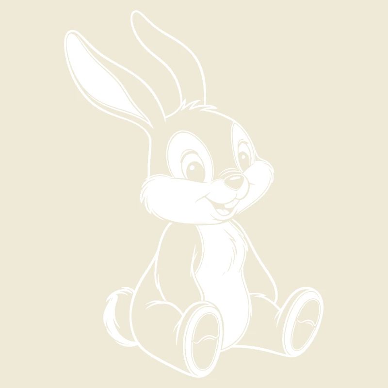 Illustration de Bunny Bunny Drôle de Mignon