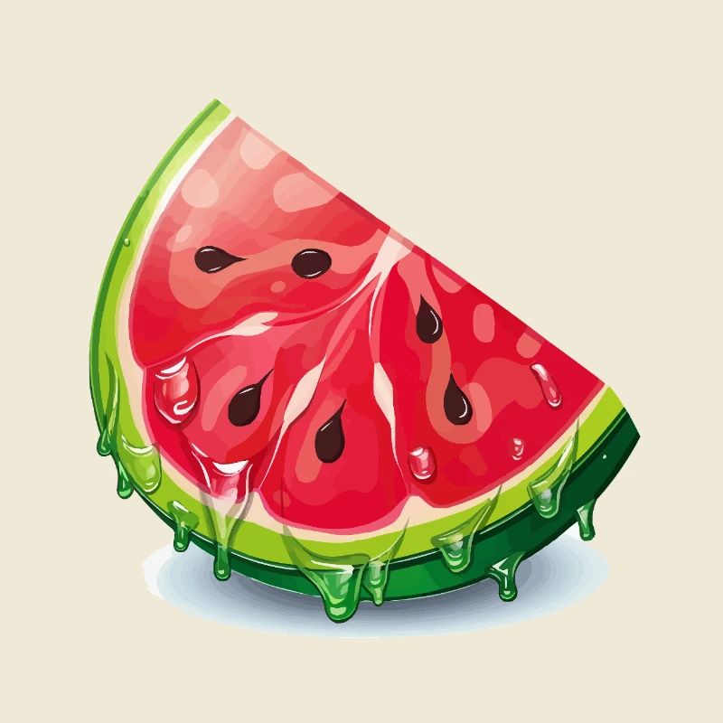 Tranche de pastèque