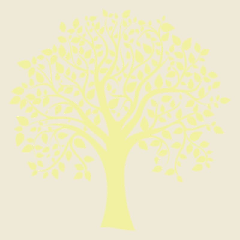 Icon Yellow Jumbo Tree Print Silhouette