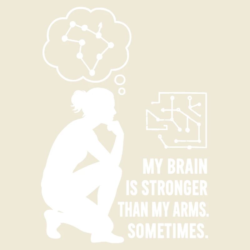 Bouldering like chess – head beats strength