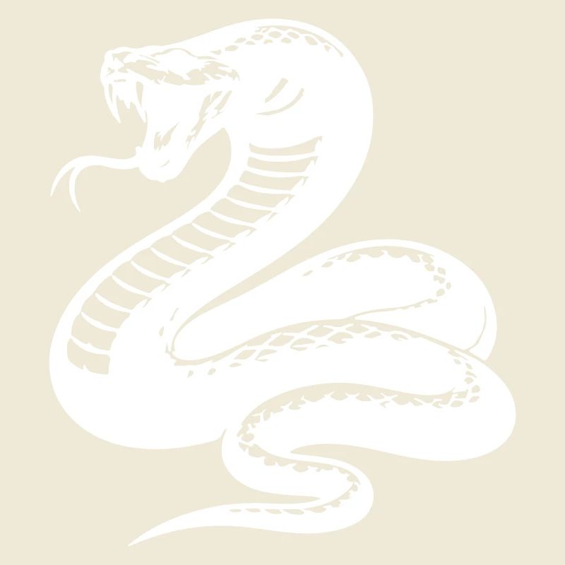 Silhouette du python serpent