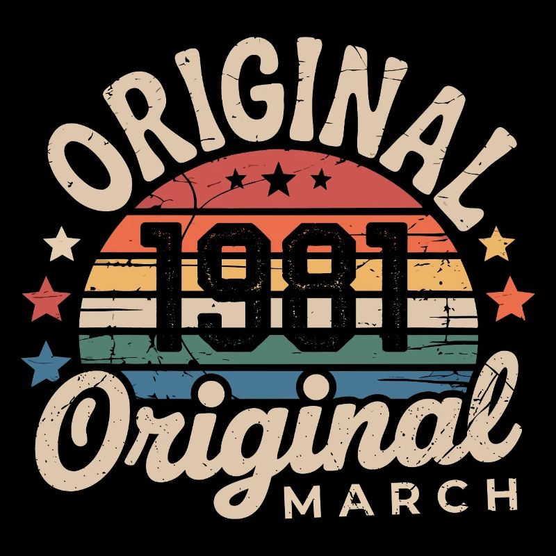 Anniversary March 1981 Limited Edition Retro March