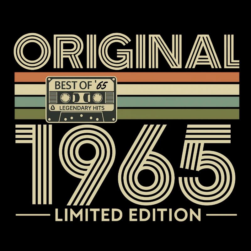Original 1965 Retro Cassette Edition