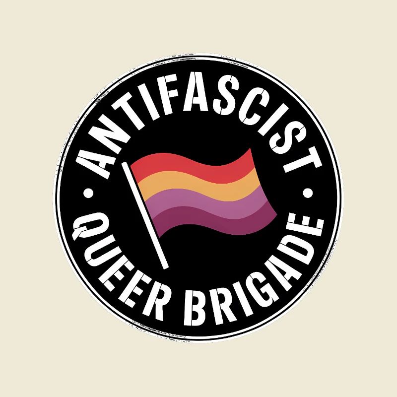 Antifascist Queer Brigade - Antifa Pride Merch