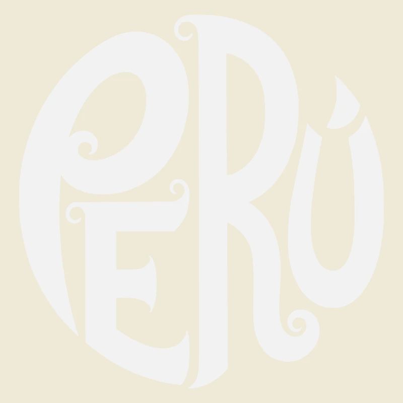 Pérou - Typographie ornée