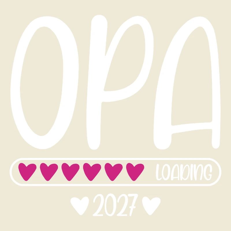 Opa 2027 loading mit Herzchen Ladebalken