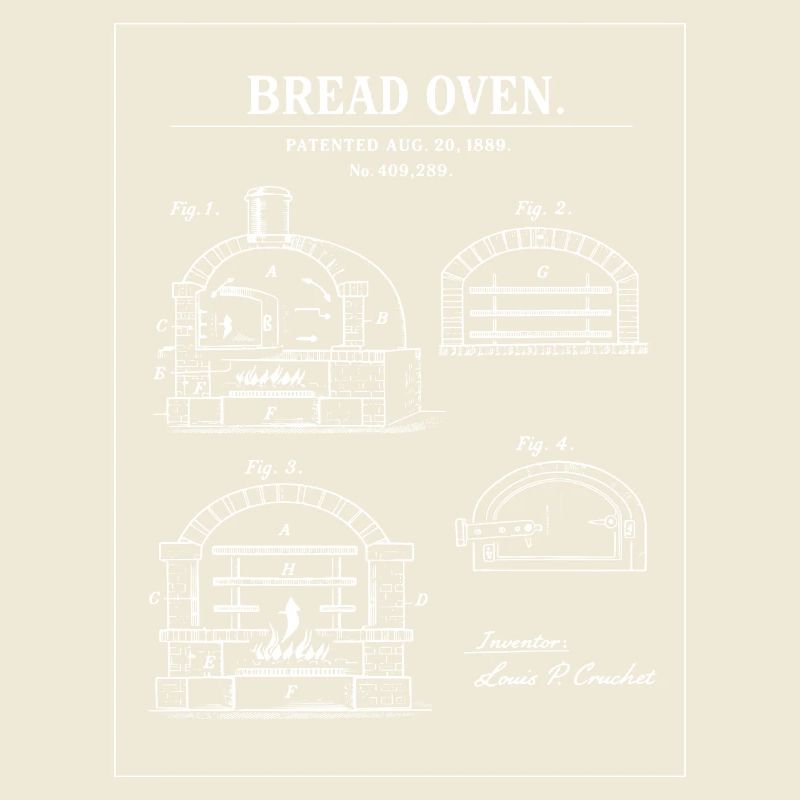 Conception du plan du four à pain