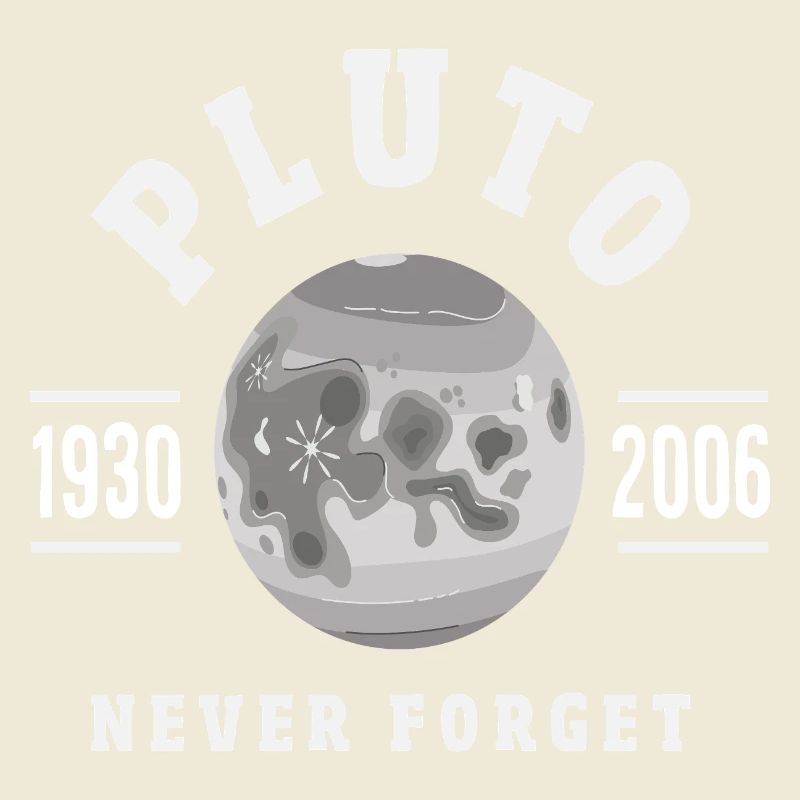 Pluto Never Forget 1930 2006 Planet