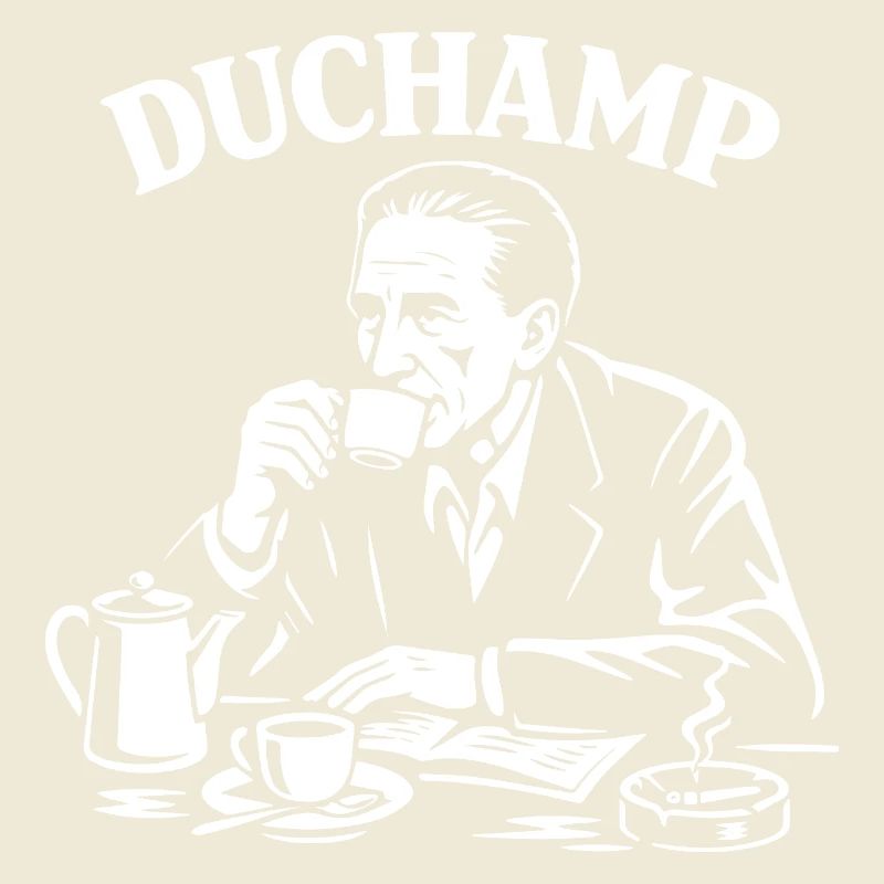 Marcel Duchamp Dada Kaffeeporträt