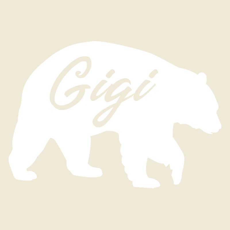 Gigi Bear süßes Oma-Geschenkhemd