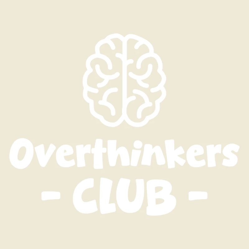 Overthinkers Club white