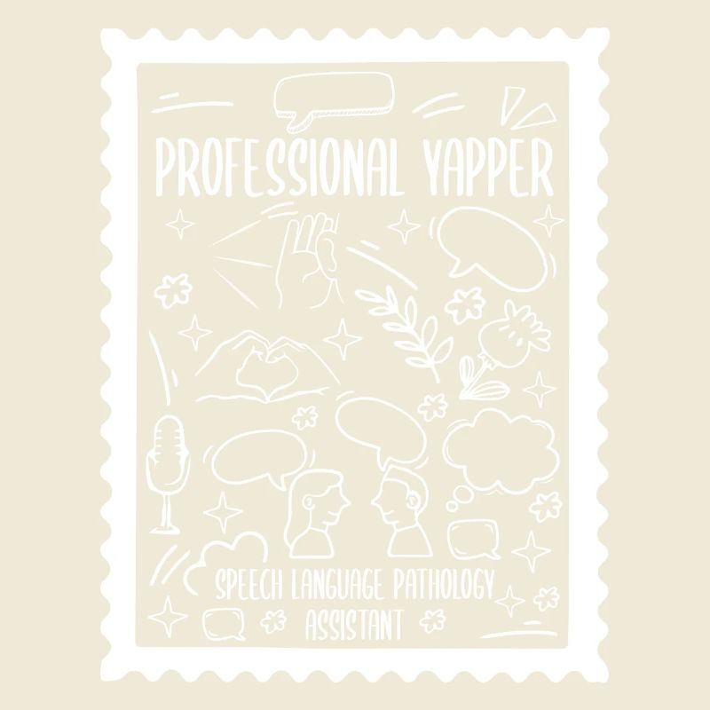 Professionelle Yapper Speech Language SLP