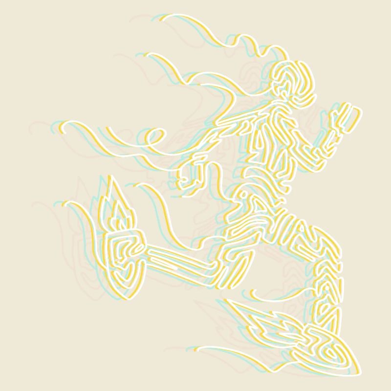 Stylized Rocket Runner