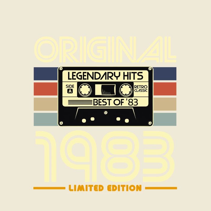 Original 1983 Retro Cassette