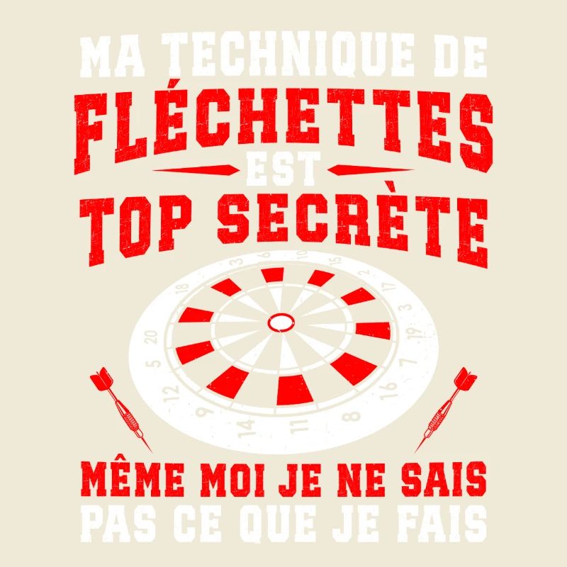 ma technique de fléchettes 