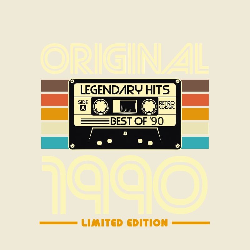 Original 1990 Cassette Rétro Hits
