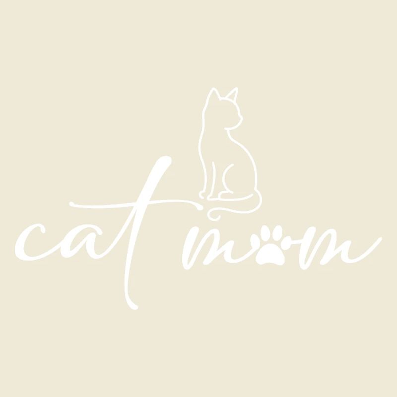 Silhouette de la Chat Logo Chat