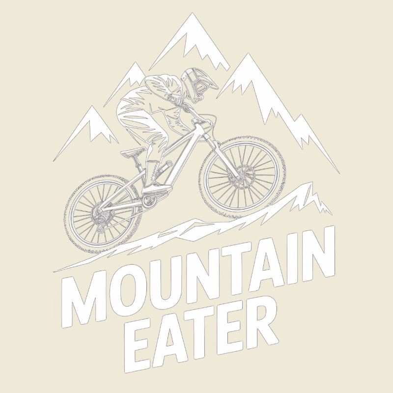 VTT, Descente, Action du cyclisme
