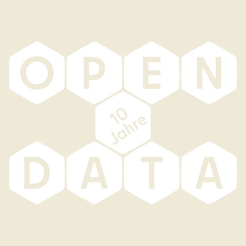 Open Data 10 Jahre Jubiläum (hell)