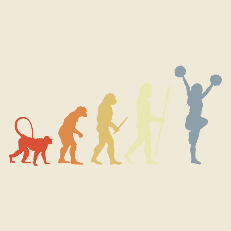 Vintage Cheerleader Evolution