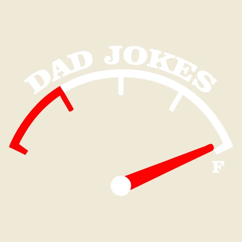 Conception du Tee Meter Dad Jokes
