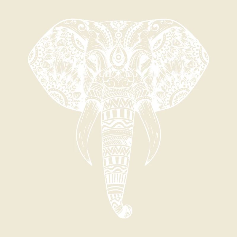 Ornate Elephant Mandala