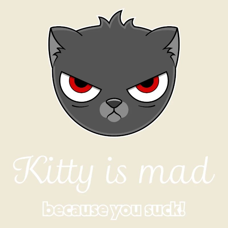 chat offensé